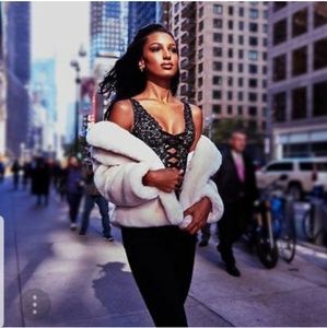 Victoria's Secret Fashion show 2018 fur coat